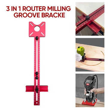 3 IN 1 ROUTER MILLING GROOVE BRACKET